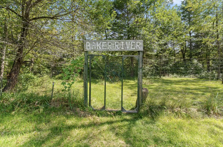 Baker River entrance gate